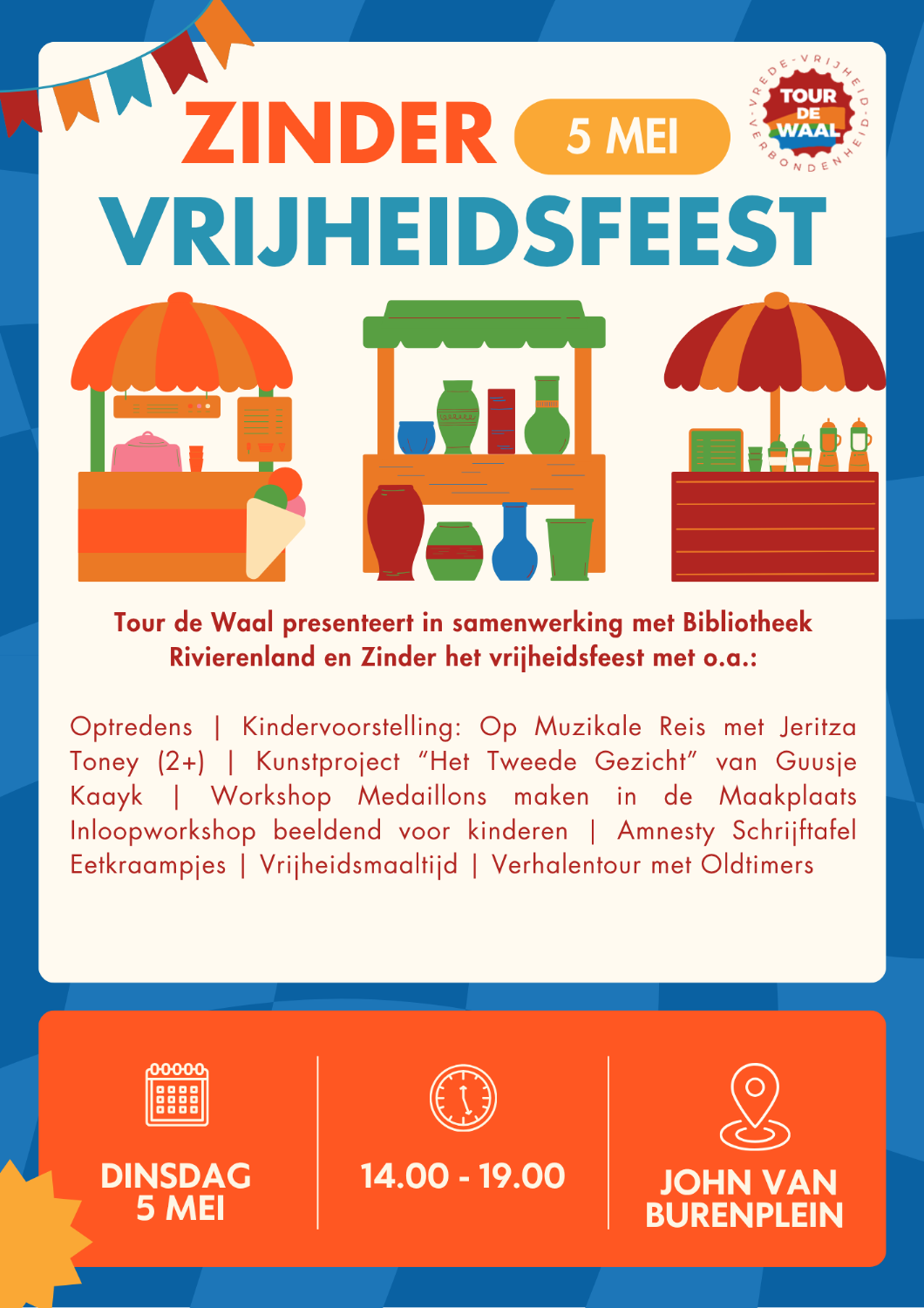 vrijheidsfeest aankondiging